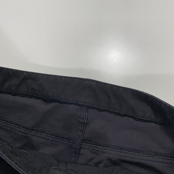 Lululemon Slim Fit Tech Canvas Pants Black mens size 32x27 - Picture 4 of 8